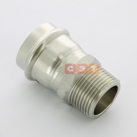 Муфта с НР пресс нержавеющая  35 х 1   UniFitt